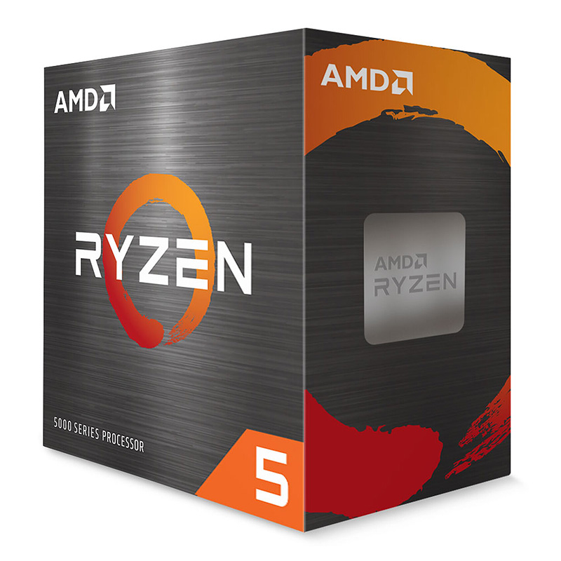 Processeur AMD Ryzen 5 5600 avec ventilateur pour PC gamer au Maroc