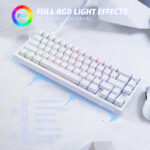 Éclairage RGB dynamique du clavier Attack Shark X68 HE