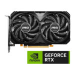 Carte graphique MSI RTX 4060 prête à être installée dans un PC gaming