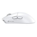Souris gamer RGB Attack Shark X11 blanche vue de face